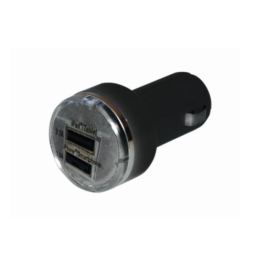 20627 kfz usb adapter 2 ausgaenge dual doppel ladeanschluss zigarettenanzuender 12v 24v 600x600