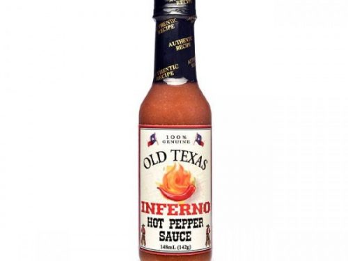 old texas inferno hot pepper sauce 148ml 600x600