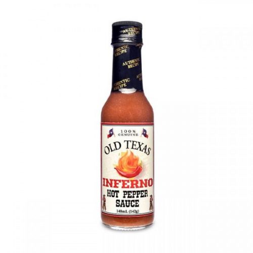 old texas inferno hot pepper sauce 148ml 600x600